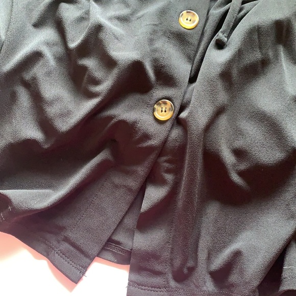 Terra Sky Shin Length Black Skirt - Picture 4 of 5